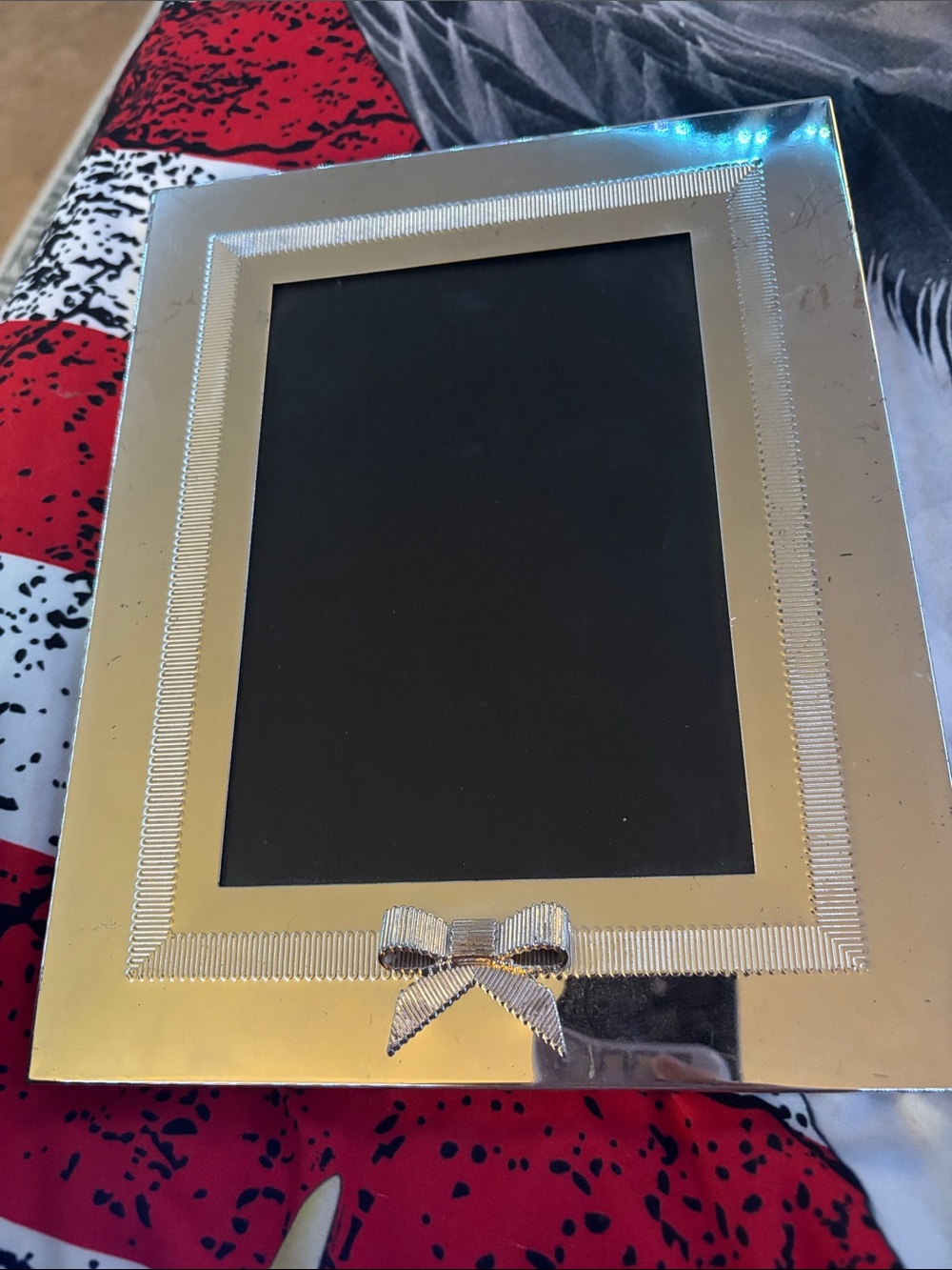 Kate Spade Silver Bow Accent Photo Frame - Home Accents